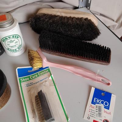Shoe shining and foot care