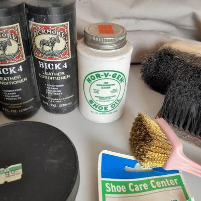Shoe shining and foot care