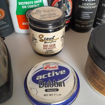 Shoe shining and foot care