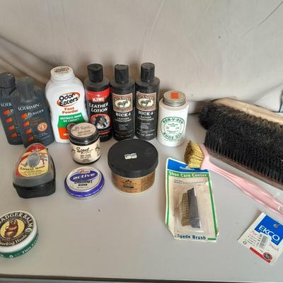 Shoe shining and foot care