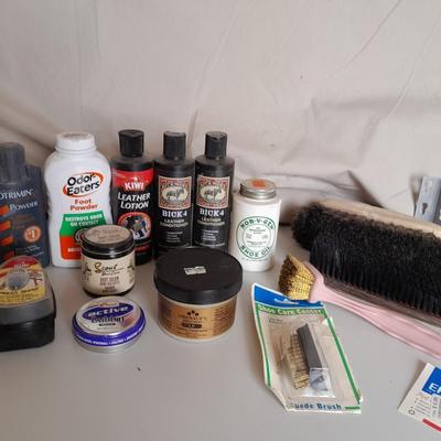 Shoe shining and foot care