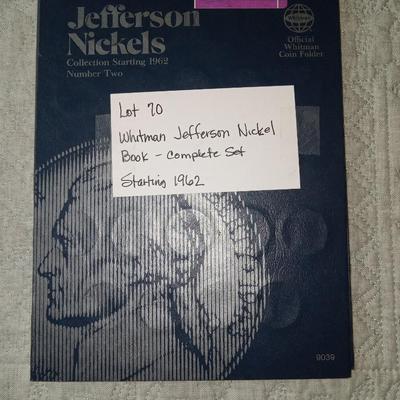 Whitman Jefferson nickle book