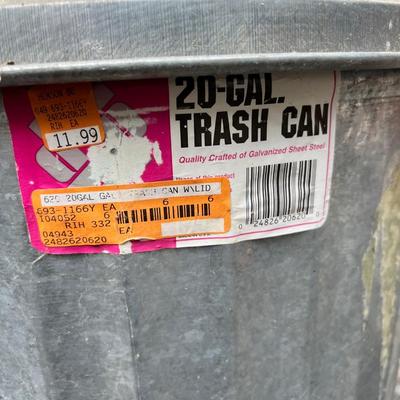 Two Large Garbage Cans & More (G-MK)