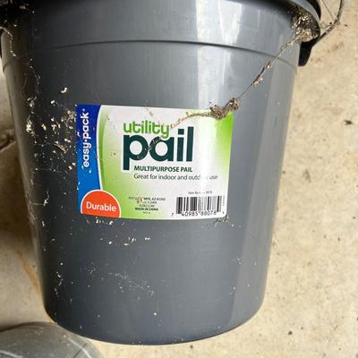 Two Large Garbage Cans & More (G-MK)