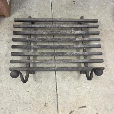 Cast Iron Smudge Pot, Eddie Bauer Wood Bag, Fireplace Grate, & More (G-MG)