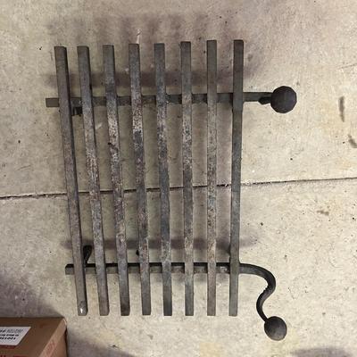 Cast Iron Smudge Pot, Eddie Bauer Wood Bag, Fireplace Grate, & More (G-MG)