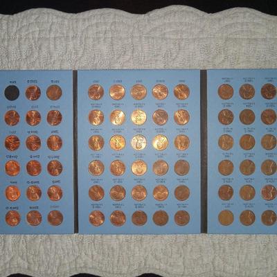 Whitman lincoln cents book with pennies