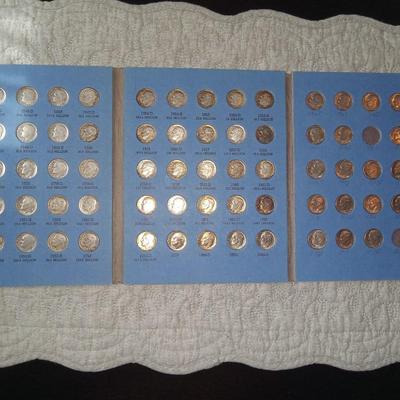 Whitman Roosevelt dime collection