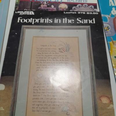 Variety of cross stitch / crafting books & pamphlets