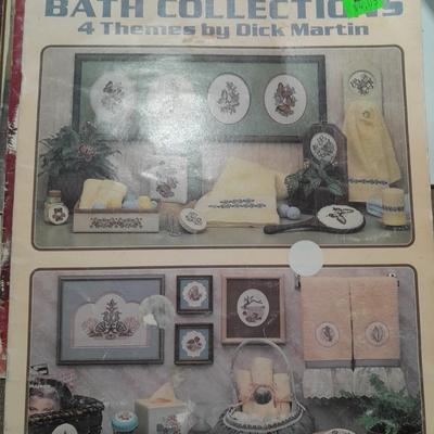 Variety of cross stitch / crafting books & pamphlets