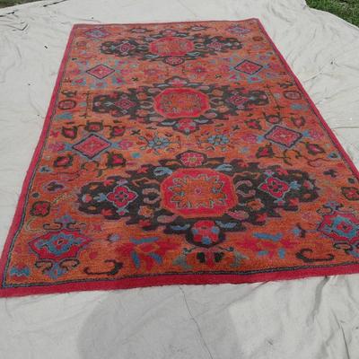 Safavieh Heritage Collection 100% wool Pile 5' X 8'A rea rug