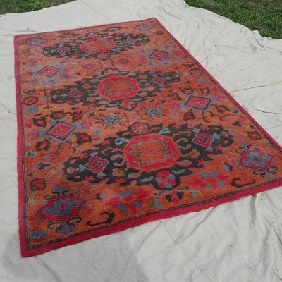 Safavieh Heritage Collection 100% wool Pile 5' X 8'A rea rug