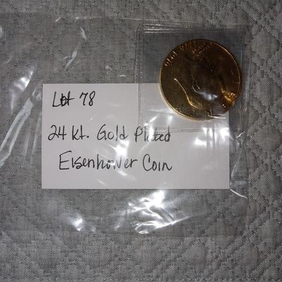 24 kt gold plated