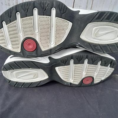Men's size Nike Tennis shoes - lightly used with shoe organizer