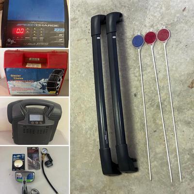 Car Accessories: Battery Chargers, Tire Chains, Roof Racks, & More (G-MG)
