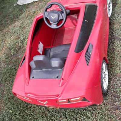 Little red corvette power wheels with no battery or charger
