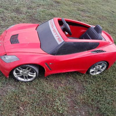 Little red corvette power wheels with no battery or charger