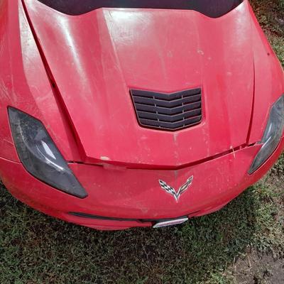 Little red corvette power wheels with no battery or charger