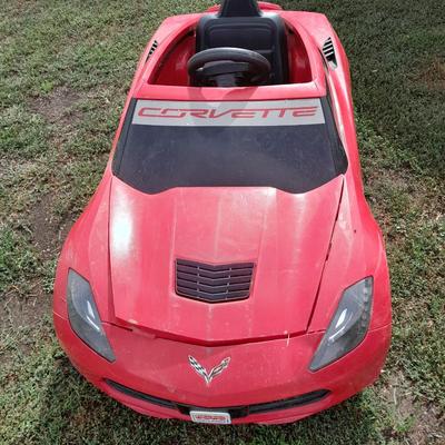 Little red corvette power wheels with no battery or charger