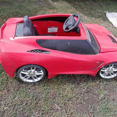 Little red corvette power wheels with no battery or charger
