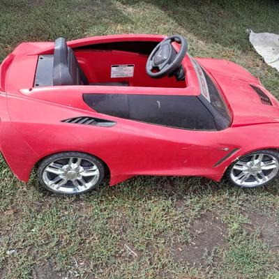 Little red corvette power wheels with no battery or charger