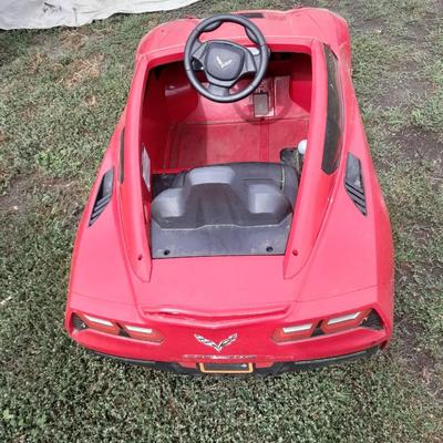 Little red corvette power wheels with no battery or charger