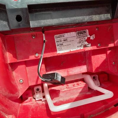 Little red corvette power wheels with no battery or charger