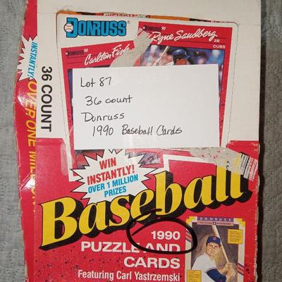 Donruss cards