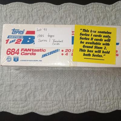 Topps 1995 series 1 baseball cards