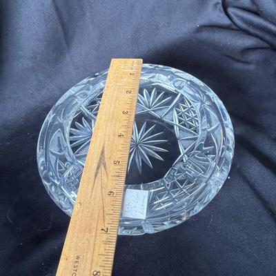 Lot 47 Crystal Ashtrays