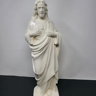 Vintage Jesus Statue