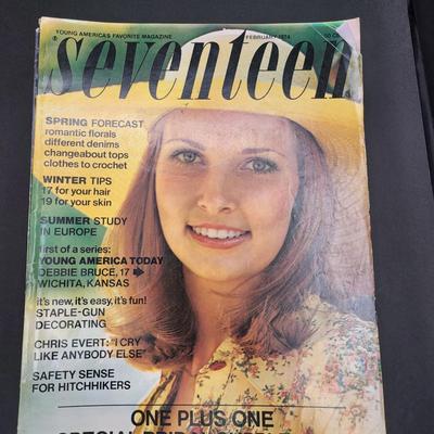 1970's Seventeen Fashion Magazines