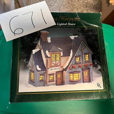 Lighted House By Keepsake