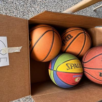 4 Basketballs