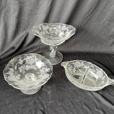 Lot 49 Heisey Rose lot