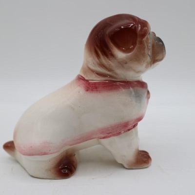 Vintage Bulldog Figurine, Japan