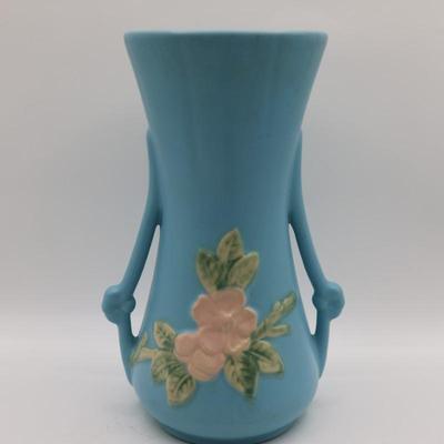 Vintage WELLER Art Pottery Double Handled Vase