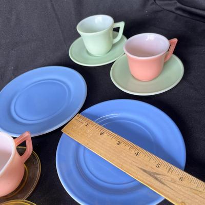 Lot 57 Depression Children's dishes