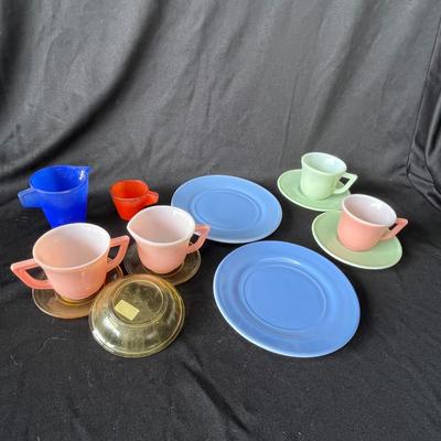 Lot 57 Depression Children's dishes