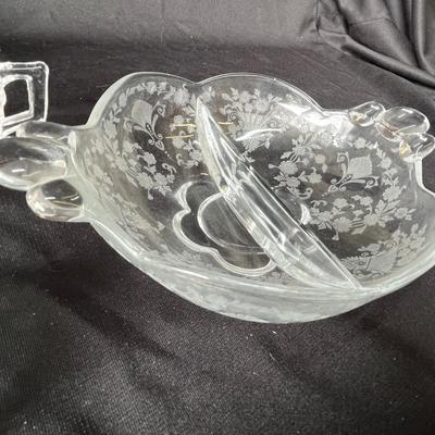 Lot 60 Lot of crystal glass