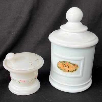 Lot 64 Akro Agate boxes