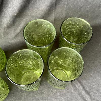 Lot 67 Anchor Hocking Pagoda tumblers