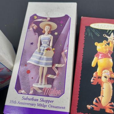 Holiday Ornaments Hallmark, Barbie, Starbuck's & More
