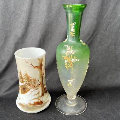 Lot 70 Art Glass Vases