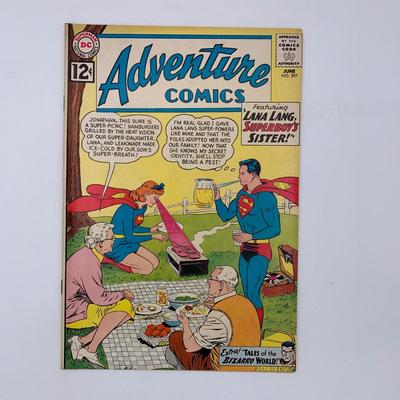 LOT 167: Adventure Comics #297 Jun. 1962, #287 Aug. 1961, & #288 Sept. 1961 Comic Books