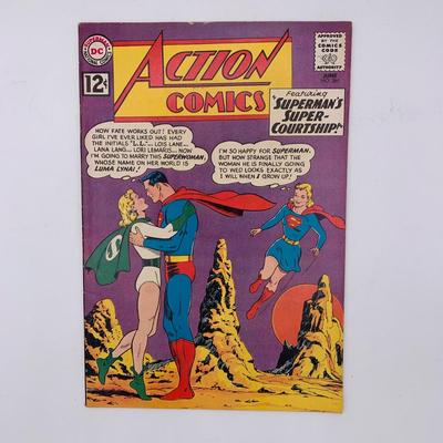 LOT 169: Action Comics #228 May 1957 & #289 Jun. 1962 Comic Books