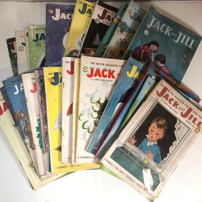 LOT 251B: Vintage 1950s Jack & Jill Children’s Magazines