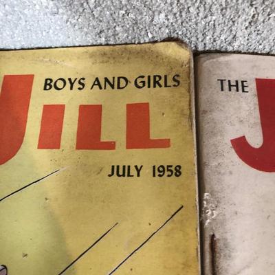 LOT 251B: Vintage 1950s Jack & Jill Children’s Magazines