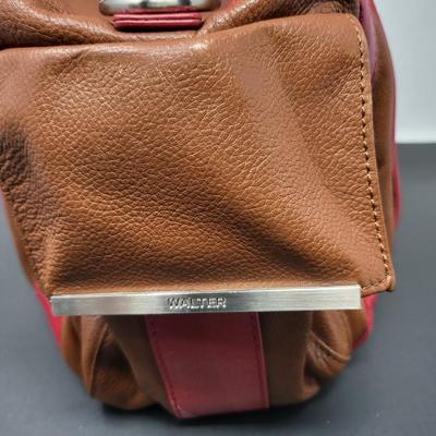 Walter Baker Genuine Leather Satchel Handbag
