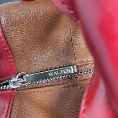 Walter Baker Genuine Leather Satchel Handbag